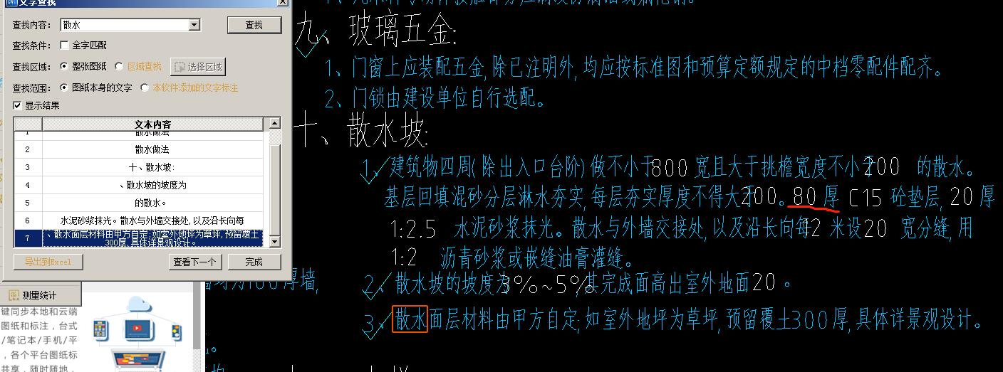 散水