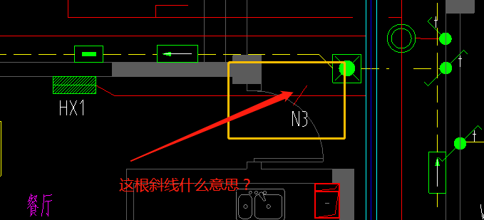 斜線