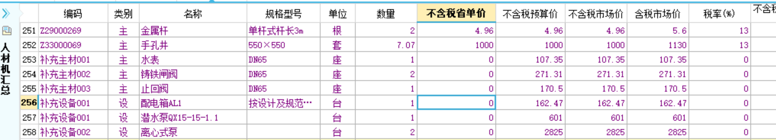 主材