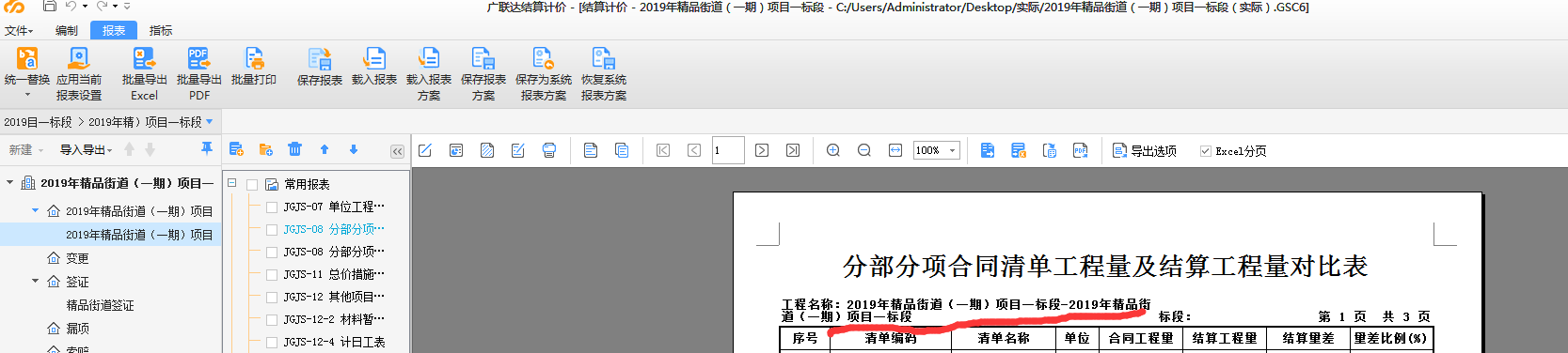 項目名