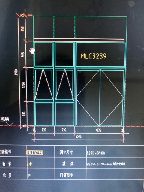 这个门联窗尺寸怎么填