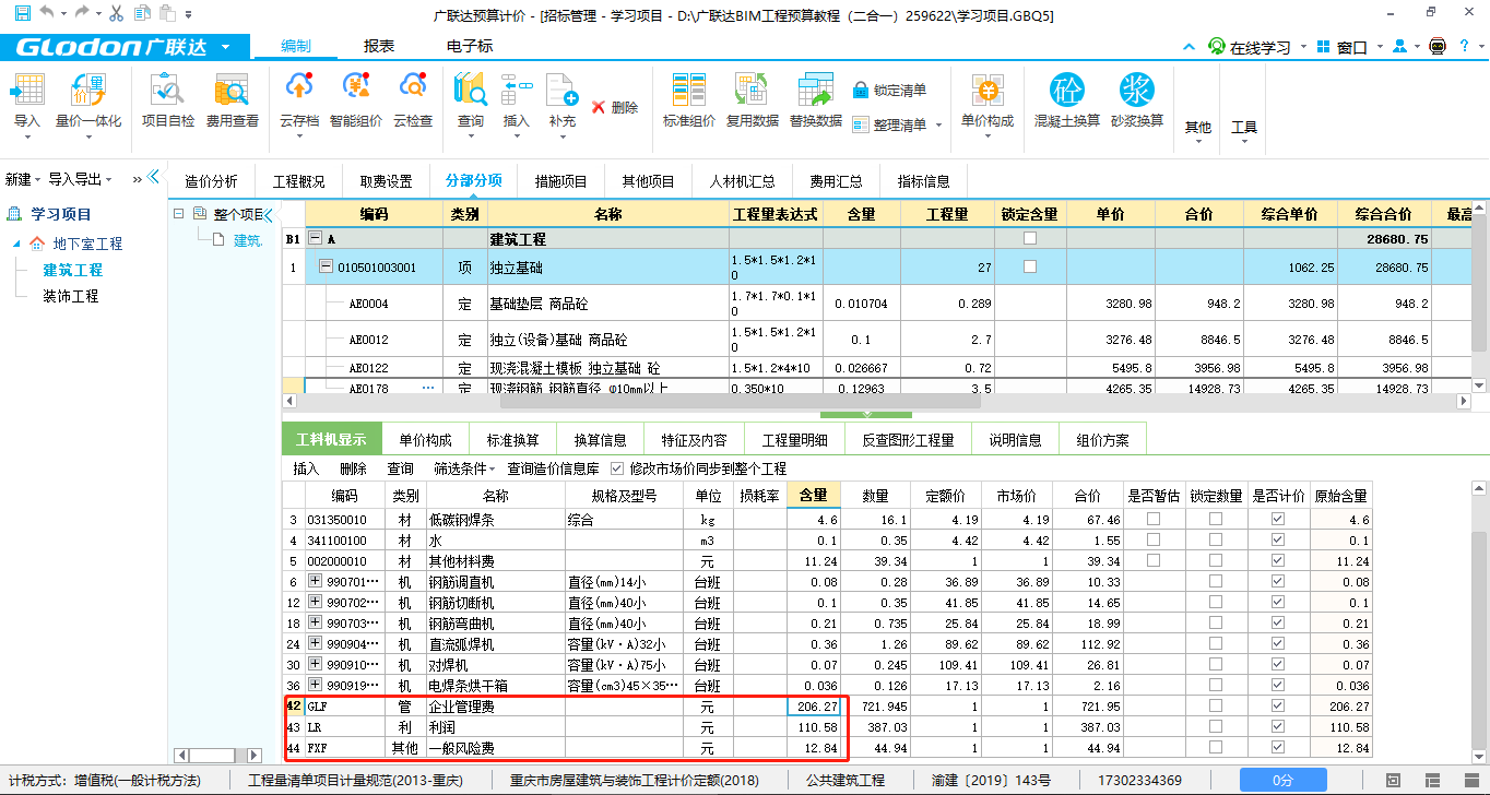 企業管理費