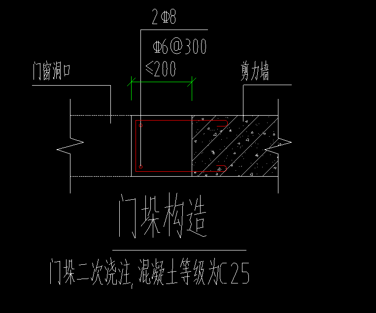 画门垛箍筋输入问题