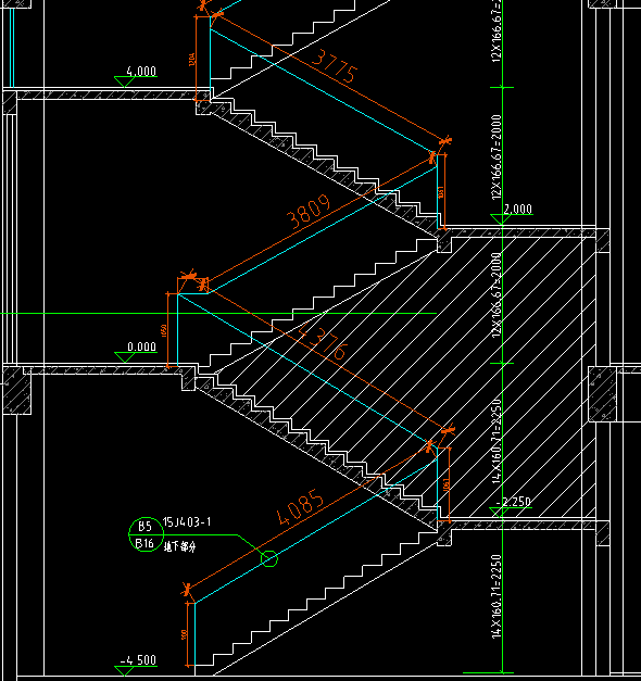 楼梯栏杆可以直接拉图纸上的量吗