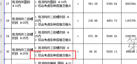 合同清單