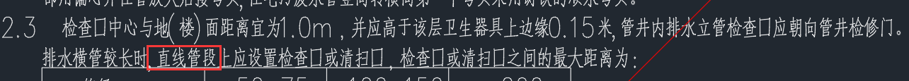 排水橫管