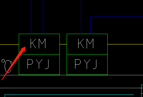 消防电器中km代表什么