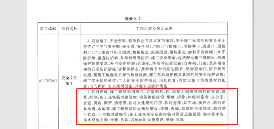 安全文明施工費