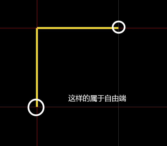 该箭头所指位置否是墙体自由端?上部相同位置还有砌体