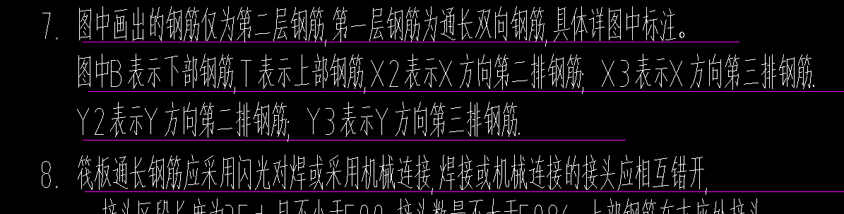 筏板負(fù)筋
