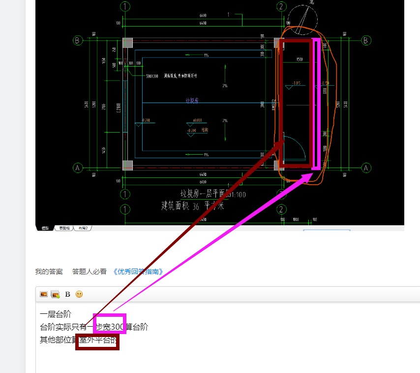 请问被圈出来的这个一层平面图是什么意思啊用什么构建来画