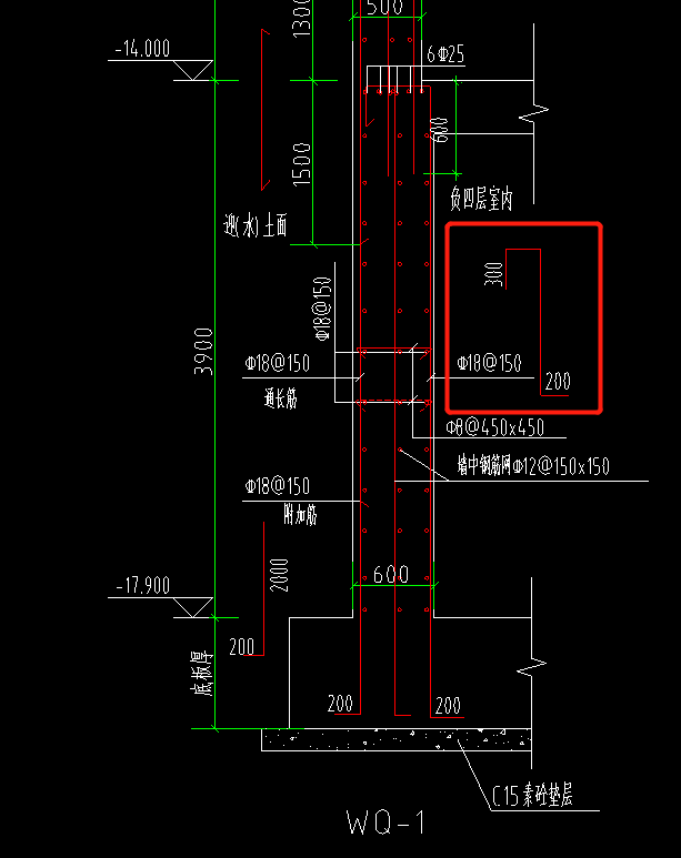 gtj2021这种剪力墙钢筋如何设置