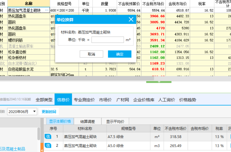 單位換