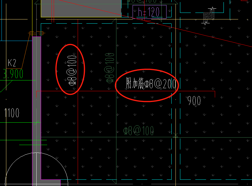 附加鋼筋