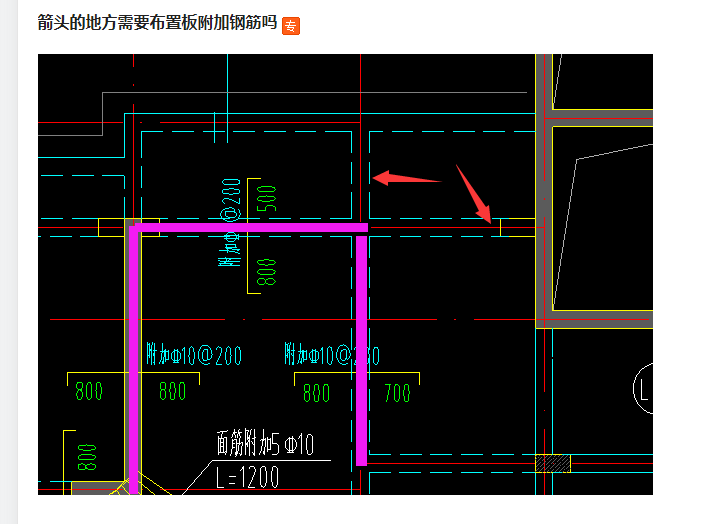 板附加鋼筋