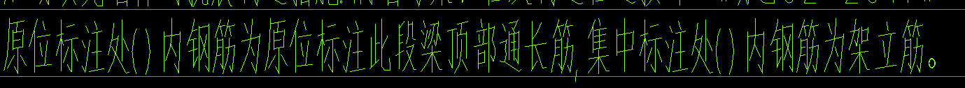 梁平法表格