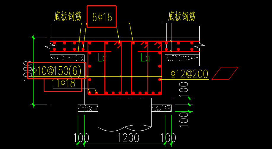 请教一下各位老师,桩承台钢筋识图,11c18是什么