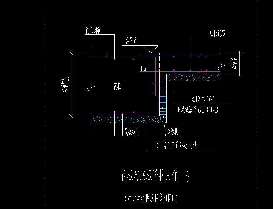 筏板封边设置如何设置?