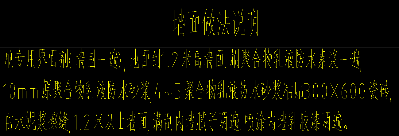 想问一下老师这个墙面做法除了墙砖和乳胶漆还应该套些什么