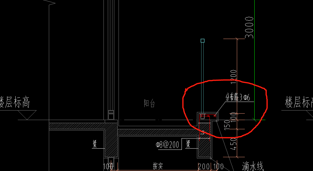 阳台返边这工程量归属于哪 里?