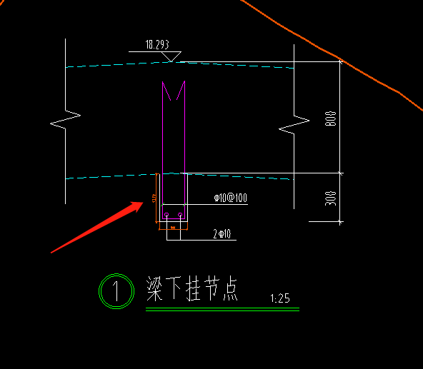 梁下