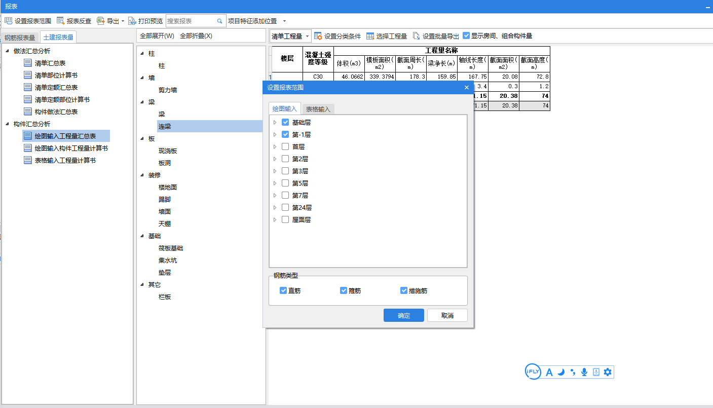 報表范圍