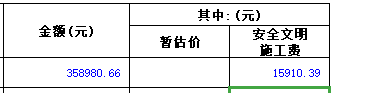 安全文明施工費