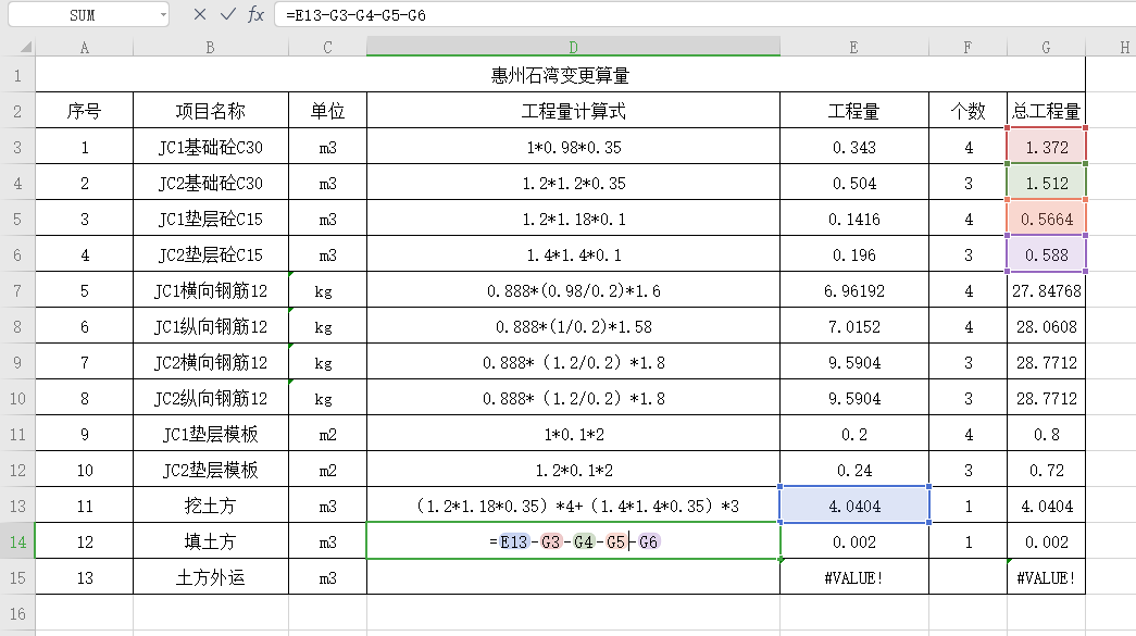 填土方