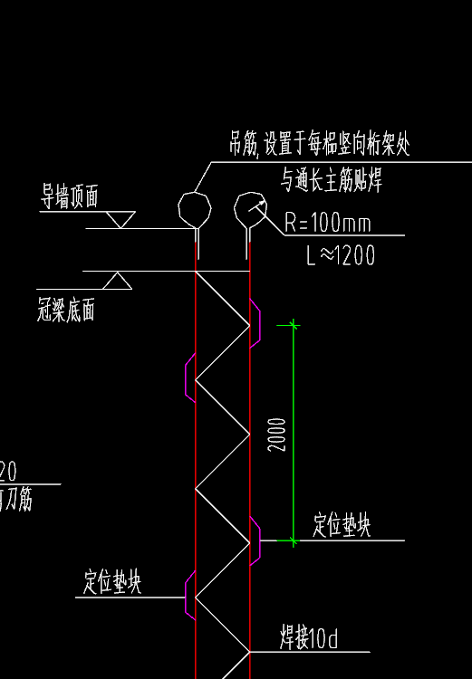 1,吊筋:图中钢筋笼顶部我计算了吊筋重量,其它图纸上没有的不计算