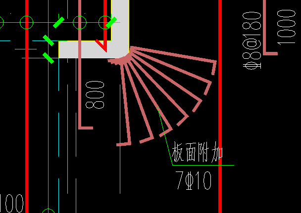 板面附加筋