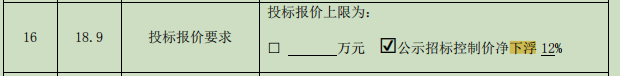 投標報