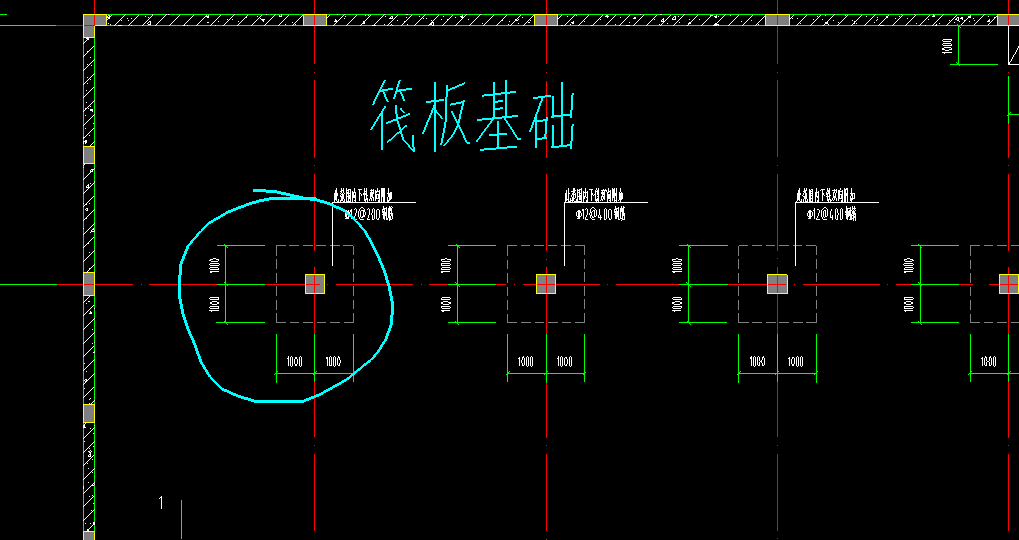 设计说明中说是筏板基础,可是图纸这里我看着像独立基础,我该怎么编辑