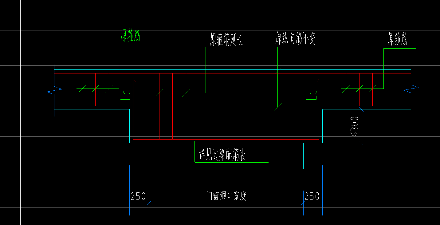 这个下挂板钢筋怎么画的他说根据过梁配筋有点看不懂