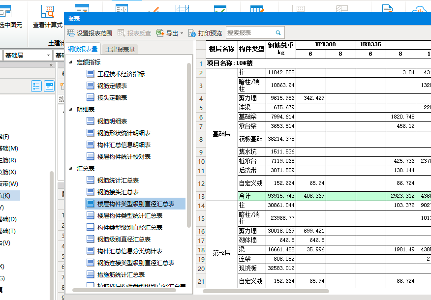 出工程量