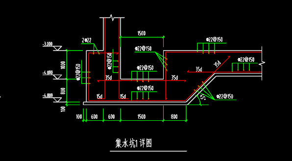 筏板側面鋼筋