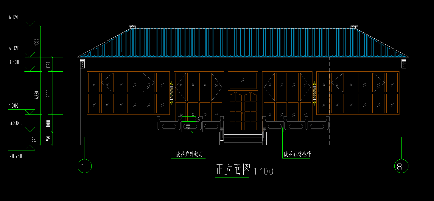 檐高