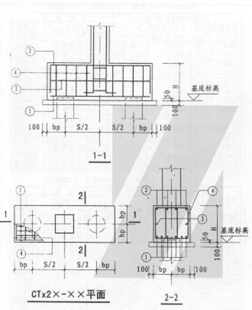 承台没有大样图按2004浙g24输入弯折长度在哪里看