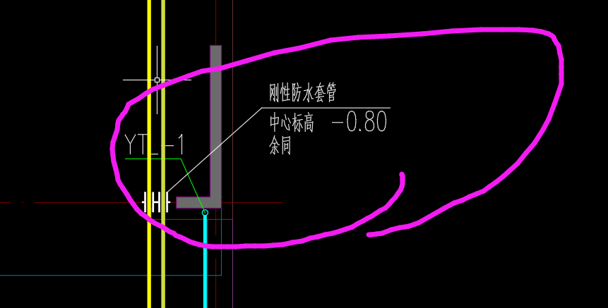 老师这个中心标高也可以说是管道标高吗差不多吧