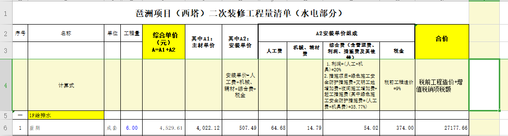 措施費(fèi)