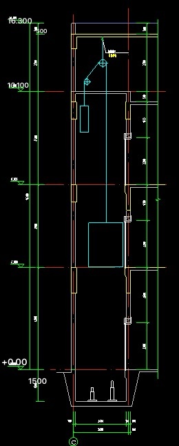 算电梯井道照明,竖管从那一部分算起到哪里