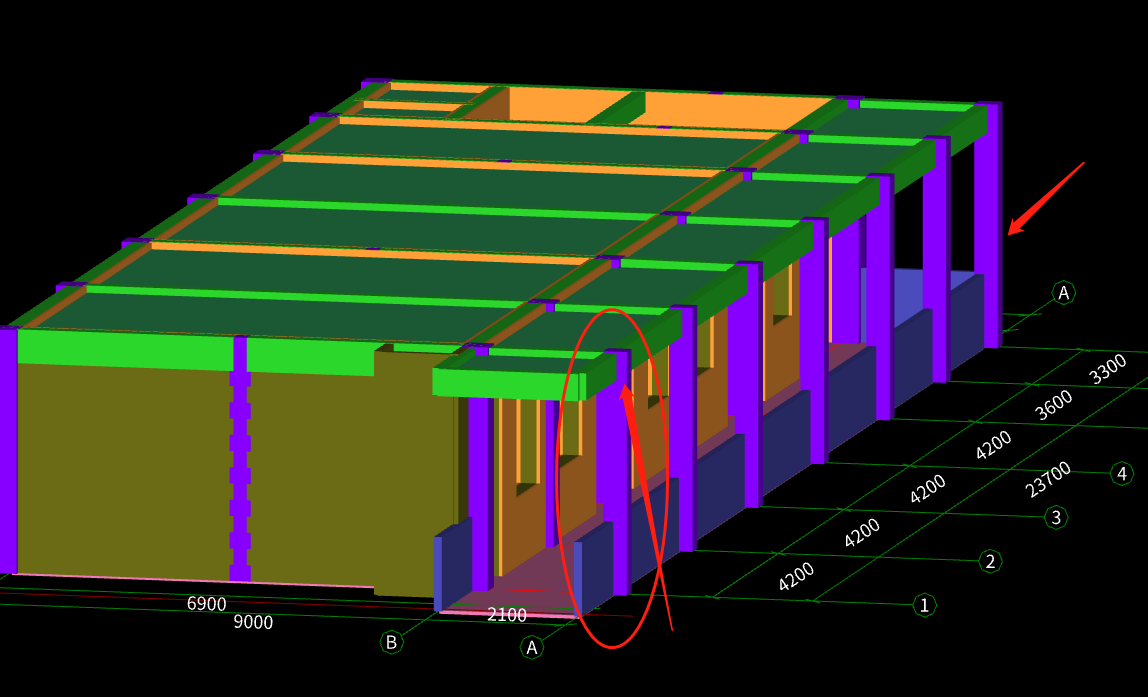 独立柱装修布置不上