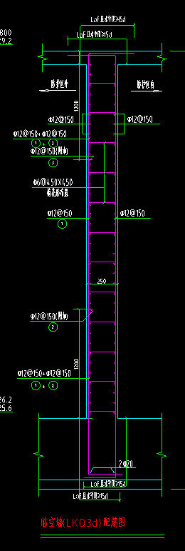 临空墙钢筋定义尤其是附加钢筋