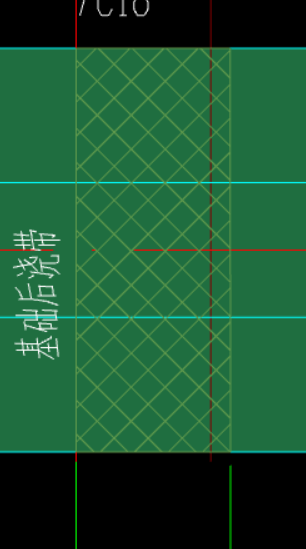 后澆帶怎么畫