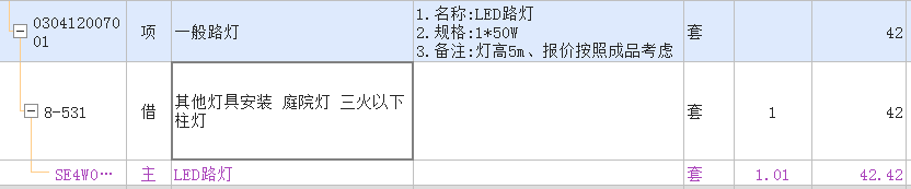 清單描述