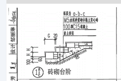臺階大樣