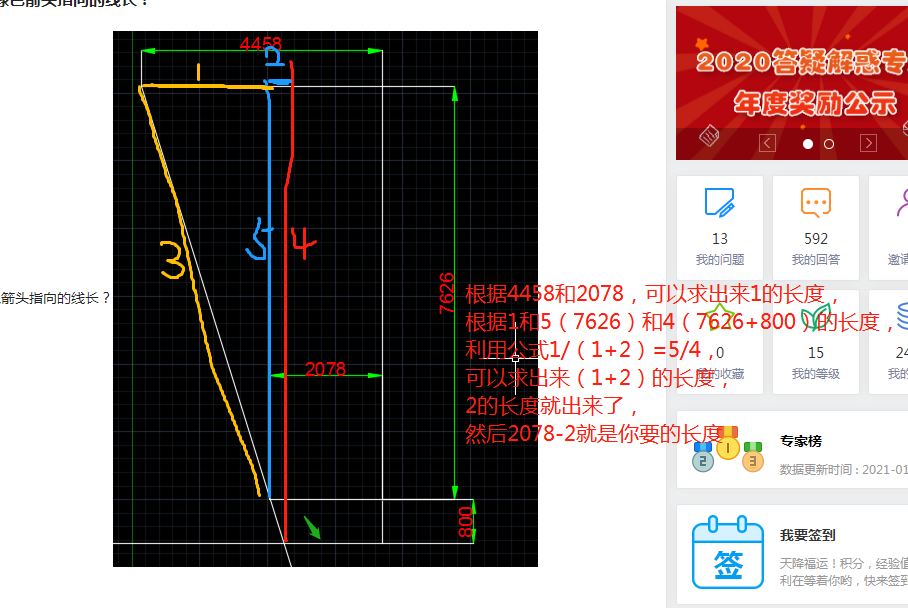 箭頭指向