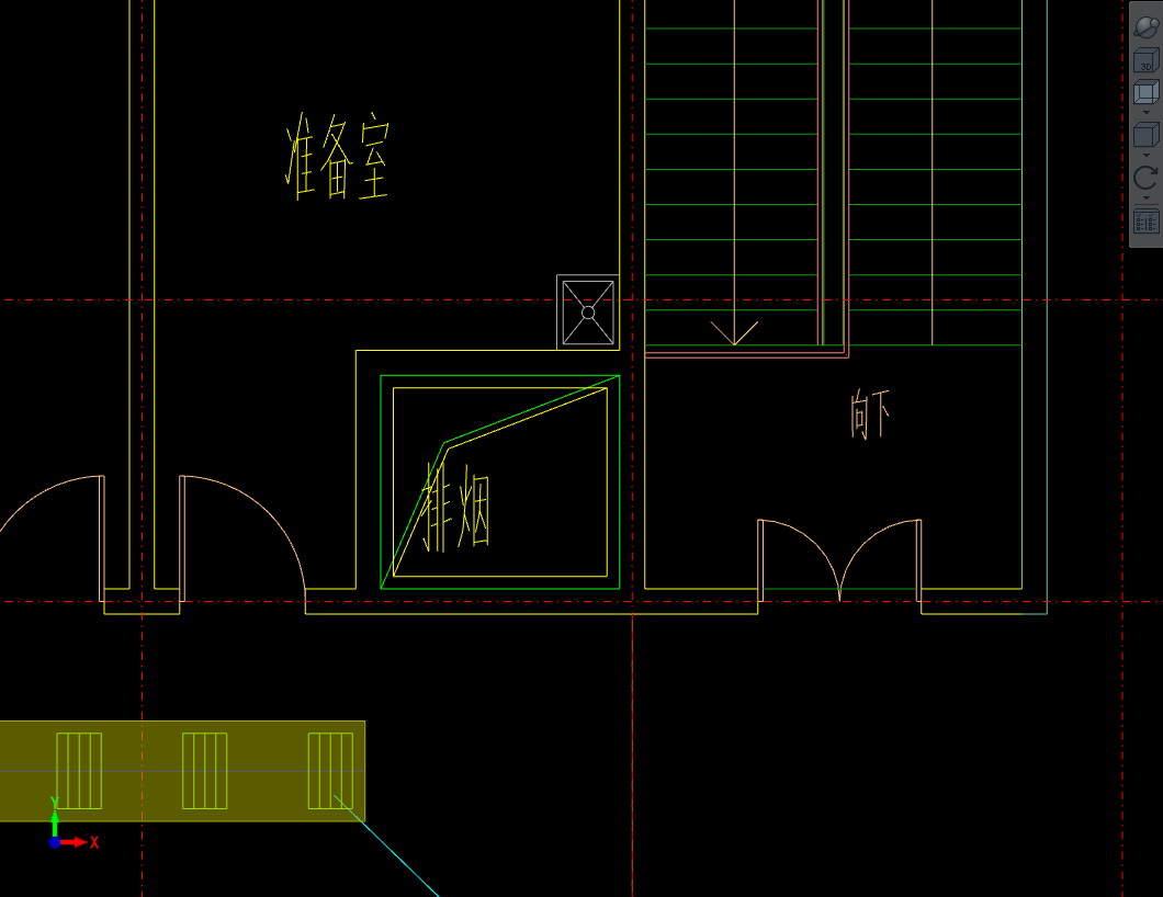 风井的有内衬风管吗?是哪条颜色线?