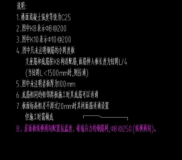 板受力筋