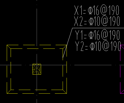 柱墩钢筋x1x2y1y2