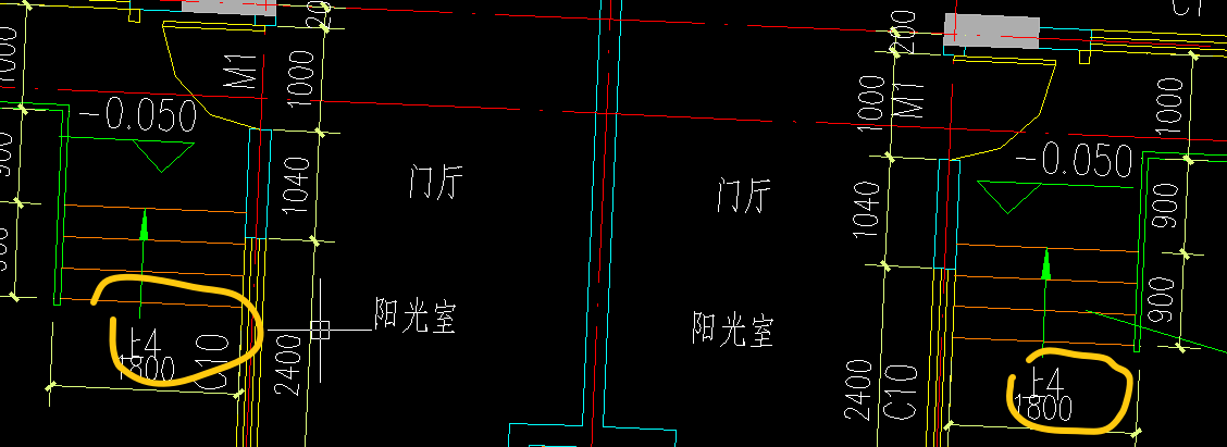 请问一下台阶要不要画啊这是一层平面图